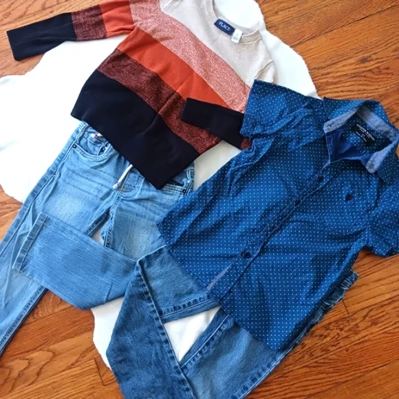 Little Boy's Casual Assorted Mix & Match Clothing, Bundle of 23 Items - Picture 6 of 16